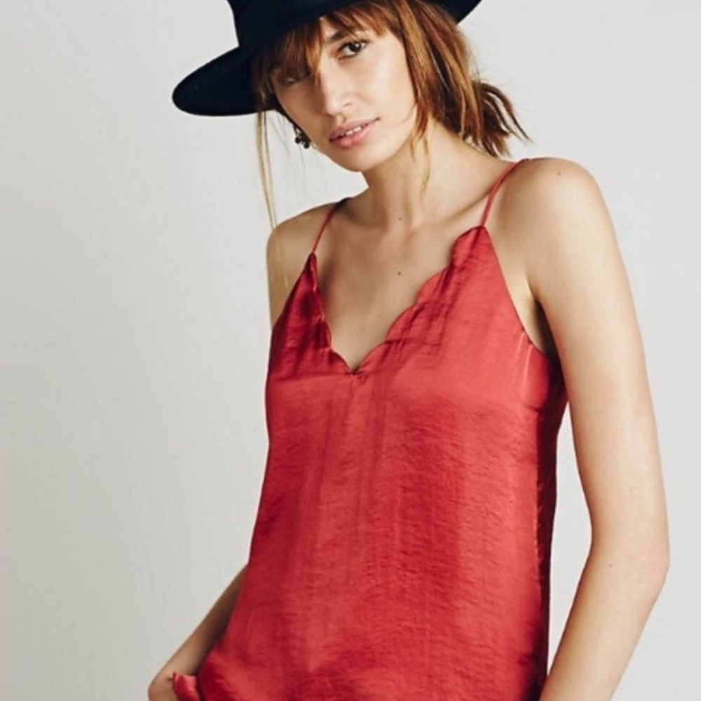 Free People intimately sensual satin tank